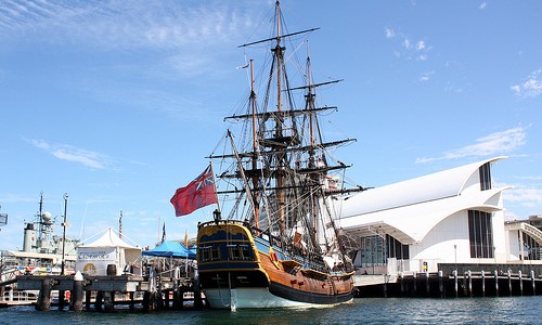 cc: flickr. HMB Endeavour, Darling Harbour By Andy_Mitchell_UK