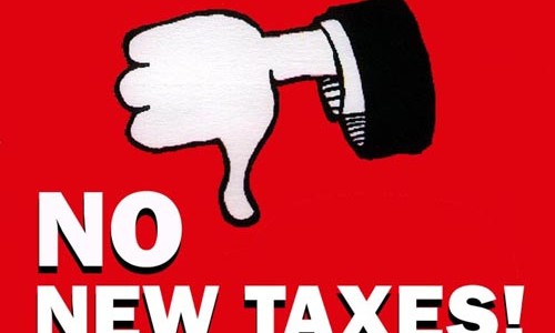 No New Taxes! cc: flicker By macprohawaii