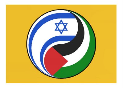 Israel_Palestine_one-state_binational_flag | cc: wikimedia